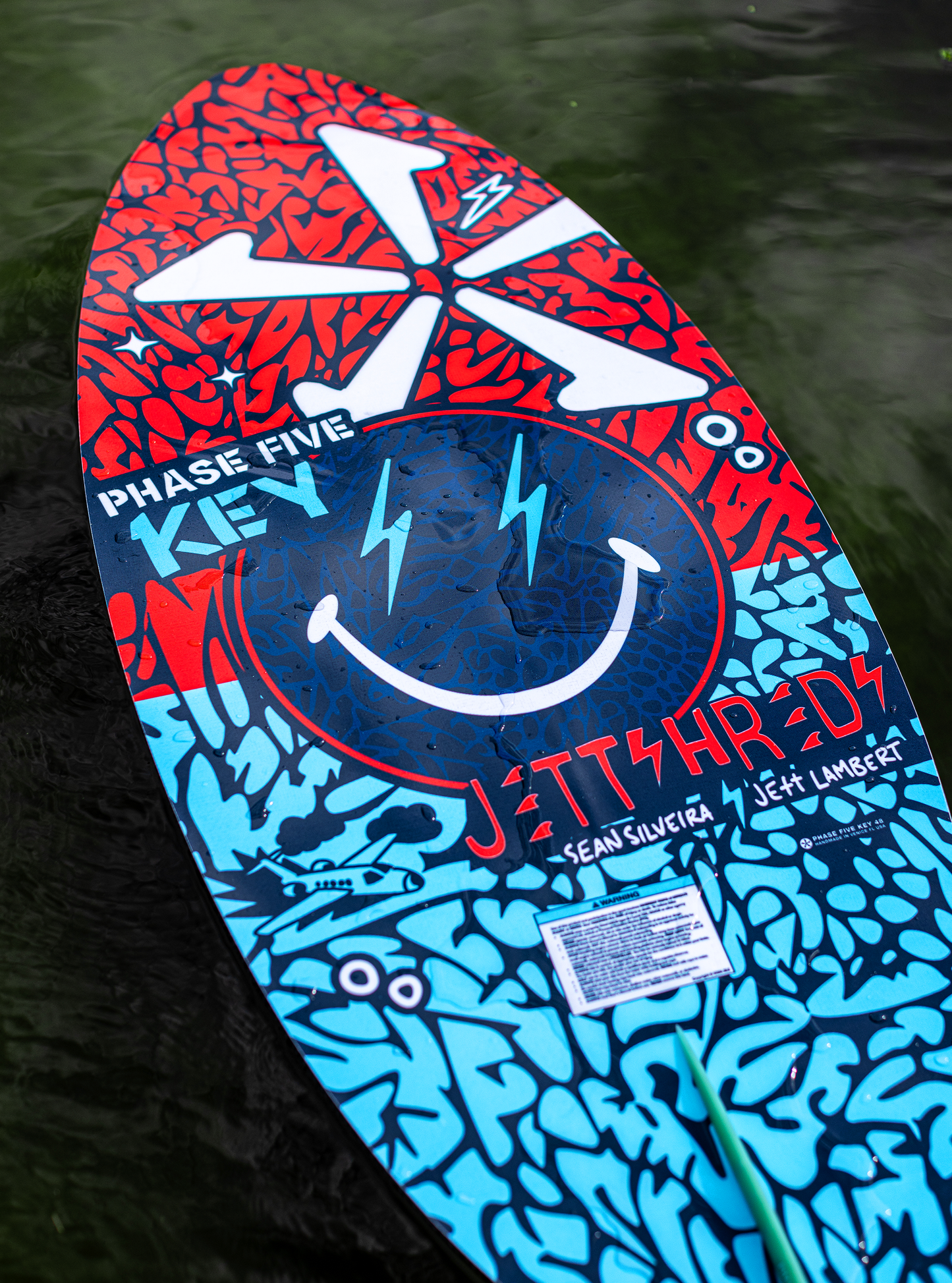 Phase Five Key Jett Shreds Wakesurf Board 2025