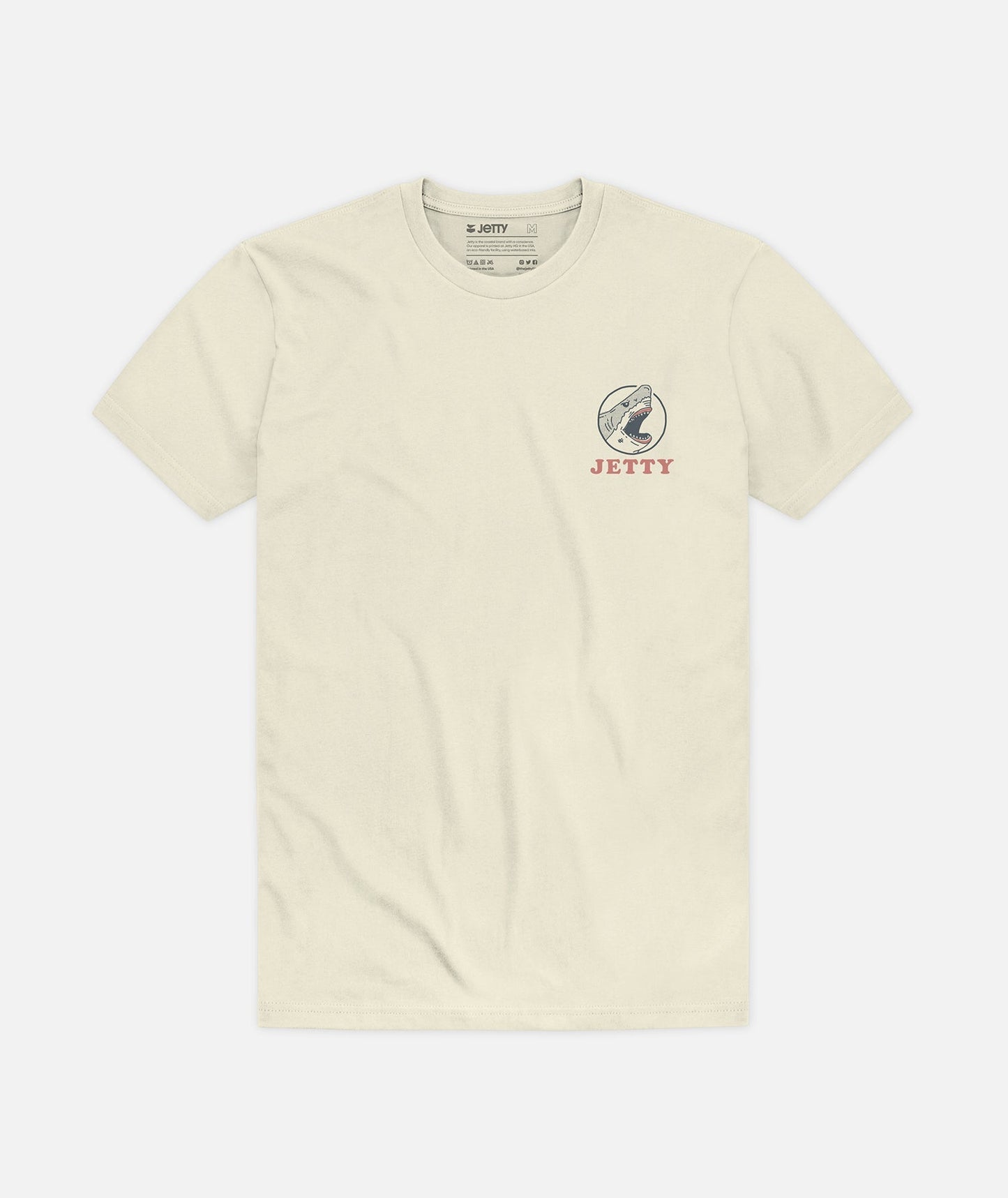 Jetty Hatch Tee - Natural