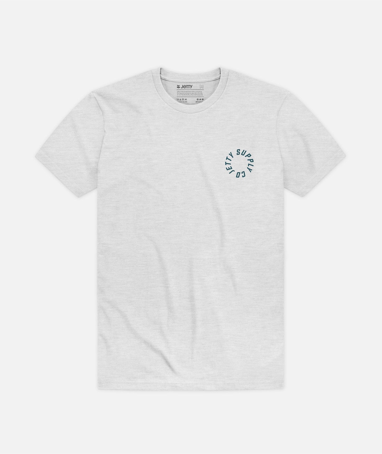 jetty Mackerel Tee - Ash