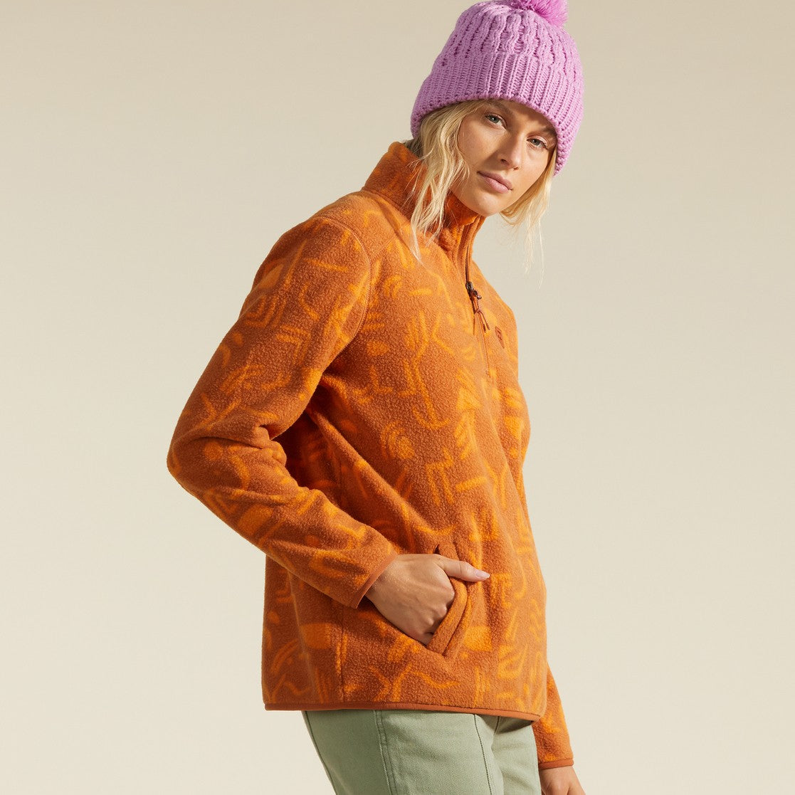 Billabong Boundary Mock 3 Women's Fleece