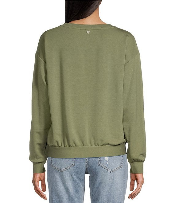 Roxy Surfing By Moonlight Pullover Sweatshirt