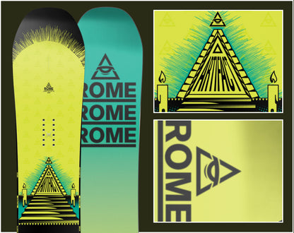 Rome Artifact Snowboard 2025