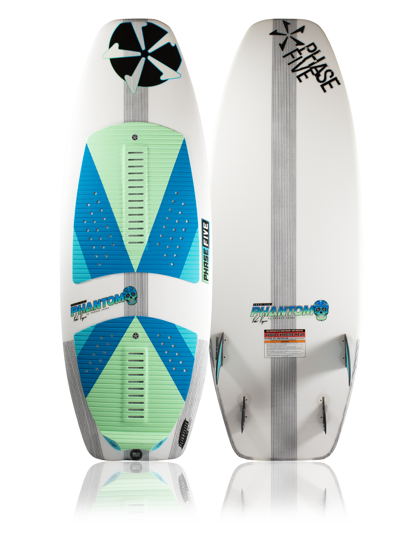 Phase Five Phantom Wakesurf Board 2024 - 88 Gear