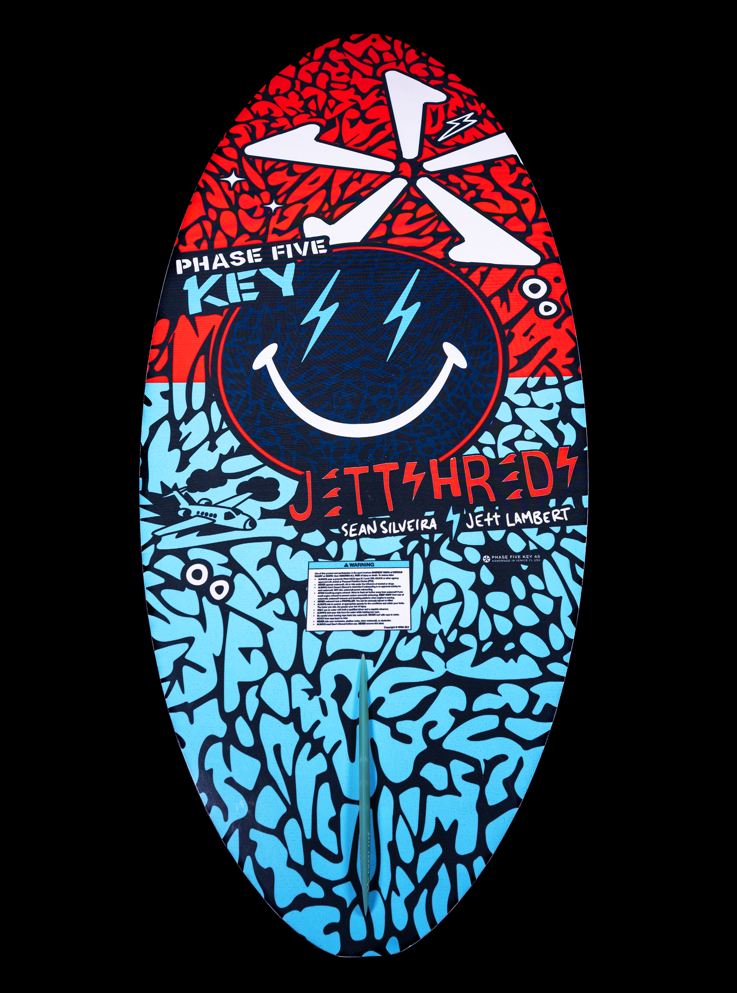 Phase Five Key Jett Shreds Wakesurf Board 2025