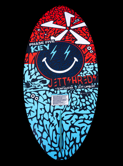 Phase Five Key Jett Shreds Wakesurf Board 2025