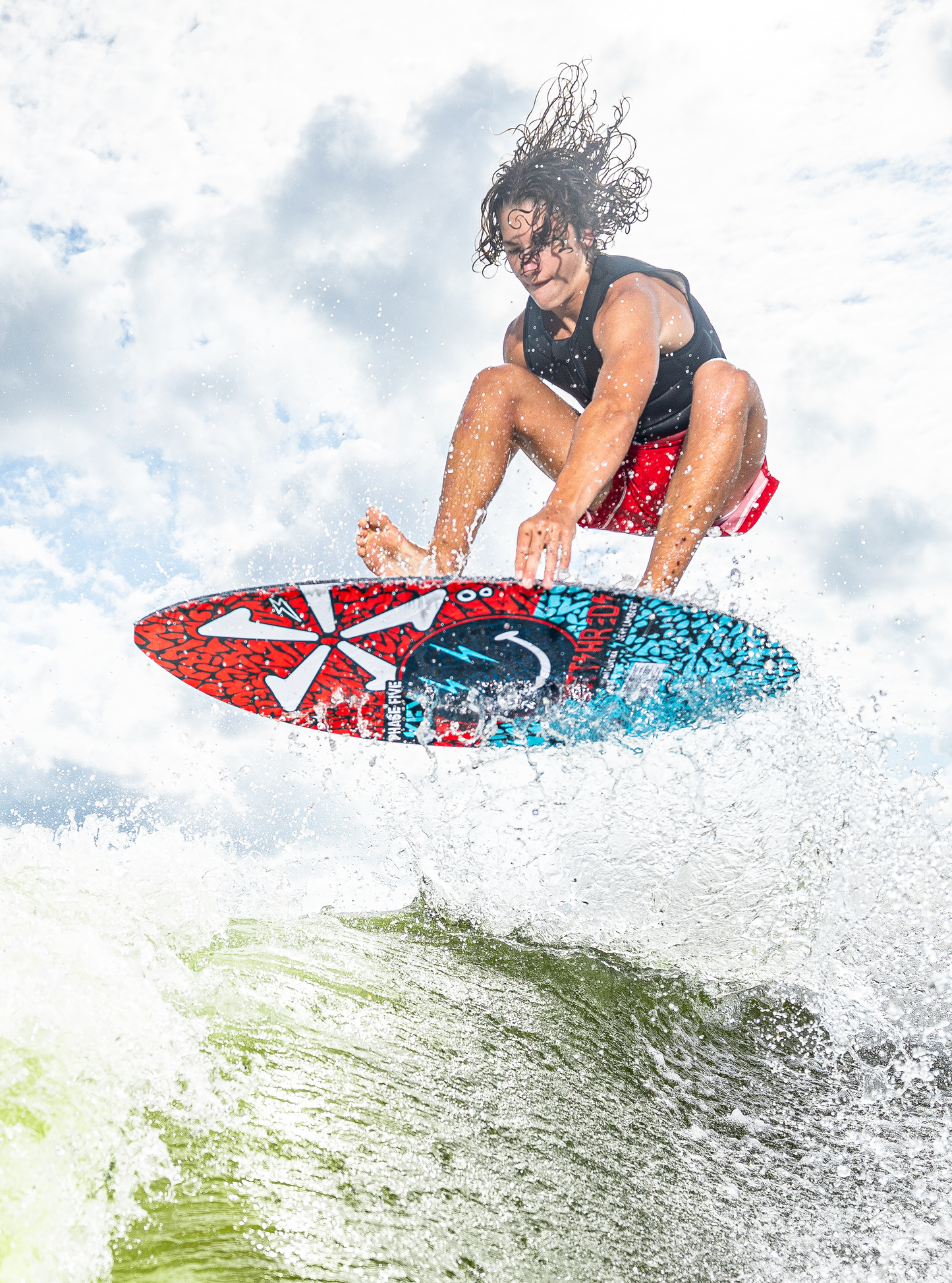 Phase Five Key Jett Shreds Wakesurf Board 2025