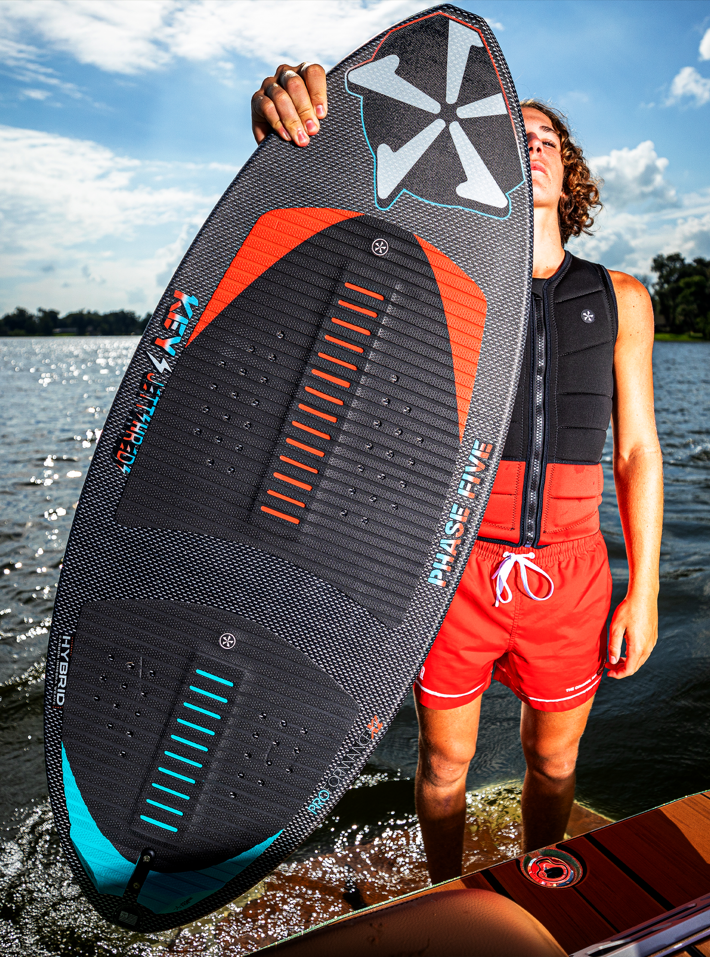 Phase Five Key Jett Shreds Wakesurf Board 2025