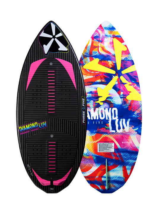 Phase Five Diamond Luv Wakesurf Board 2025