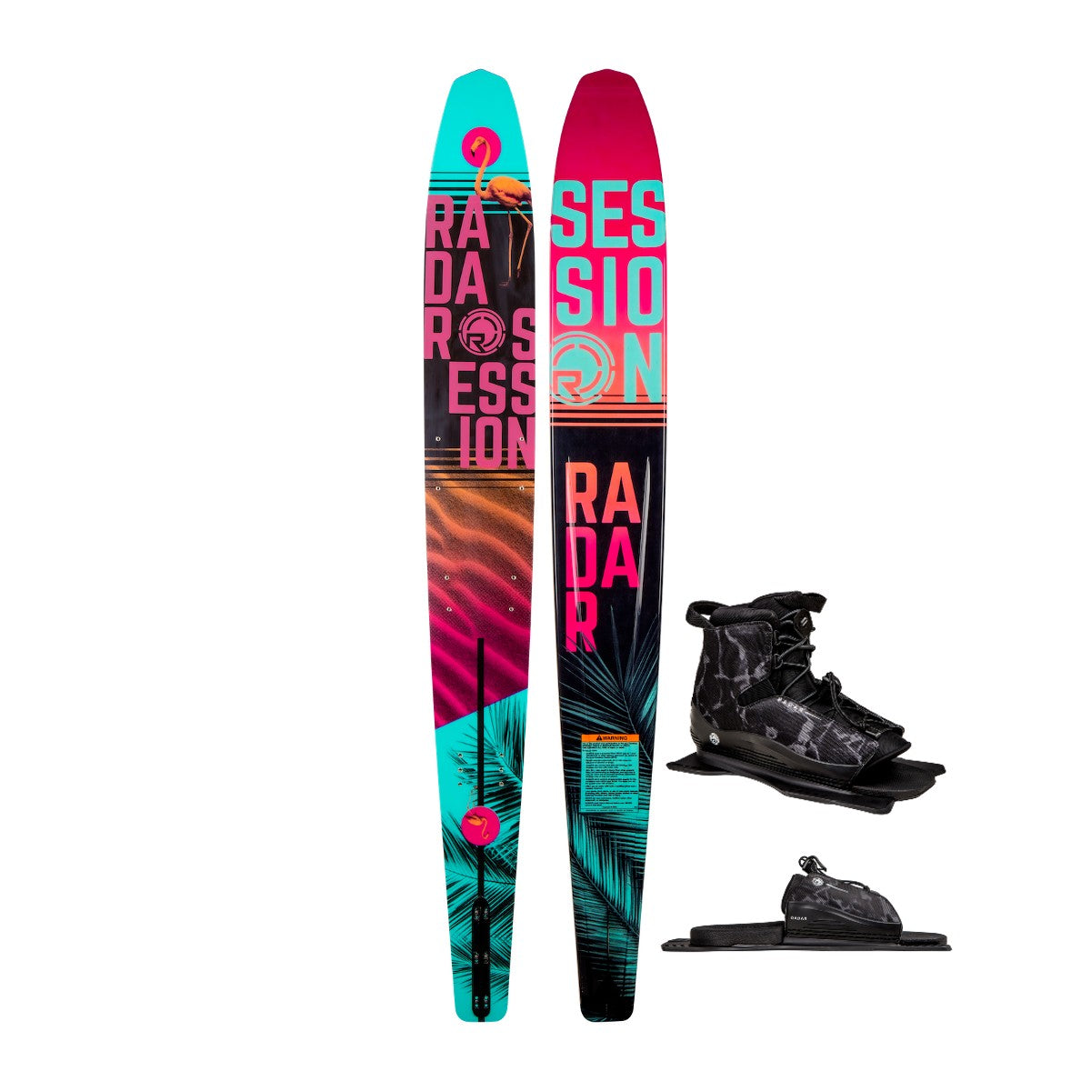 Radar Session Water Ski with Lyric Boots 2023 - 88 Gear