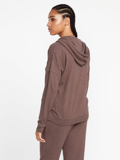 Volcom Lived in Lounge Zip Jacket - Slate Grey