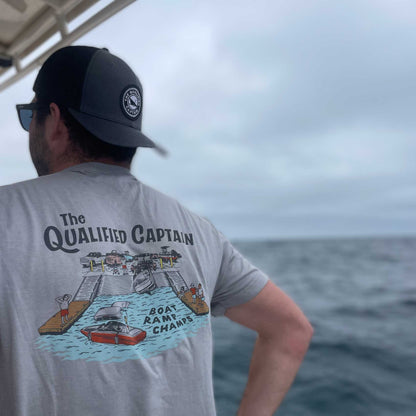 The Qualified Captain Boat Ramp Champ Tee - 88 Gear