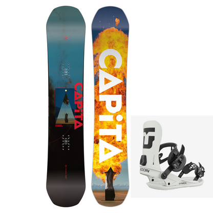 Capita D.O.A. Snowboard and Strata Binding Package