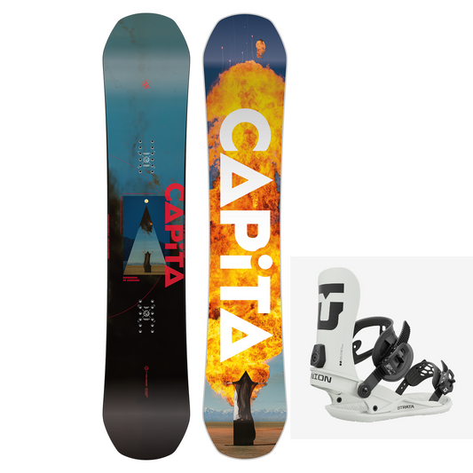 Capita D.O.A. Snowboard and Strata Binding Package