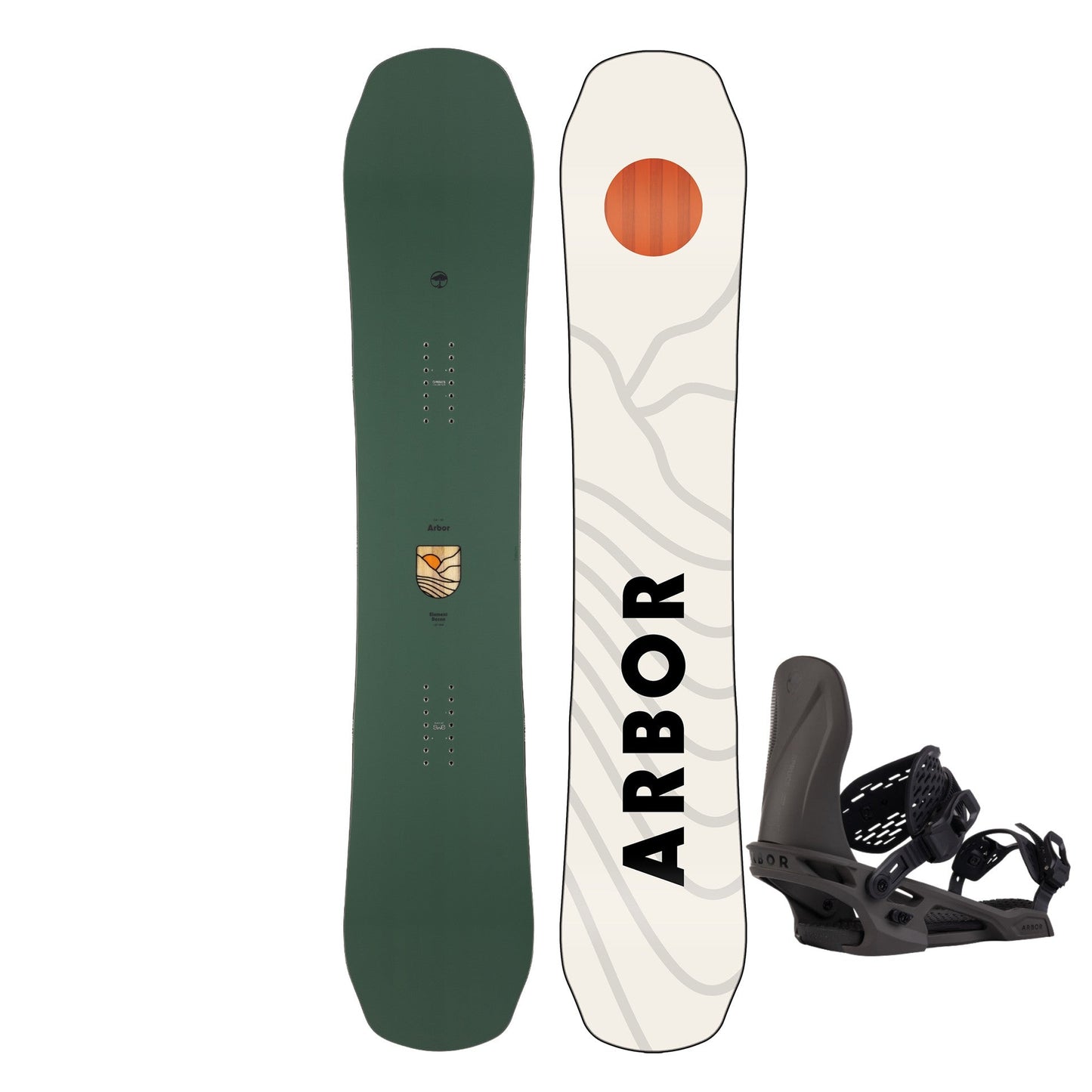 Arbor Element Decon and Spruce Bindings