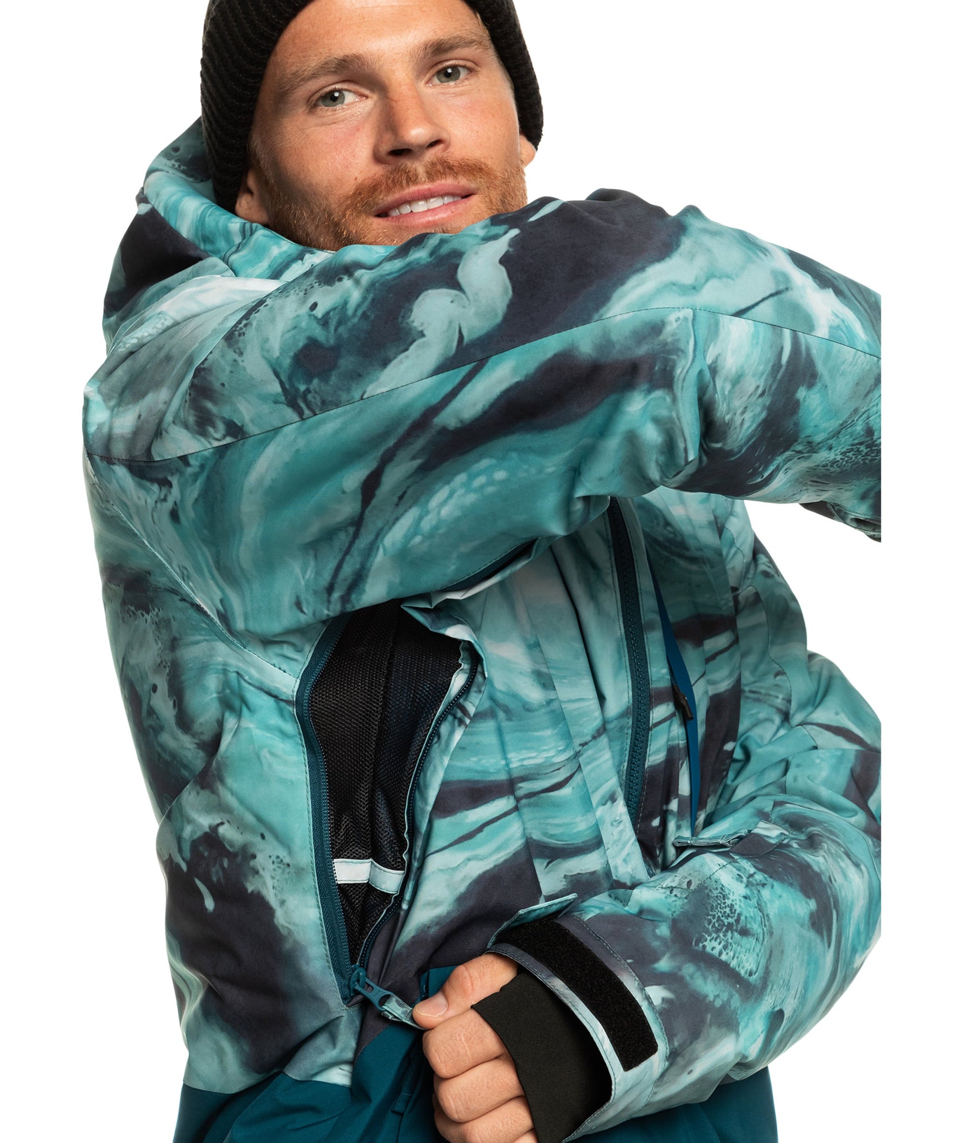 Quiksilver Mission Printed Jacket - 88 Gear