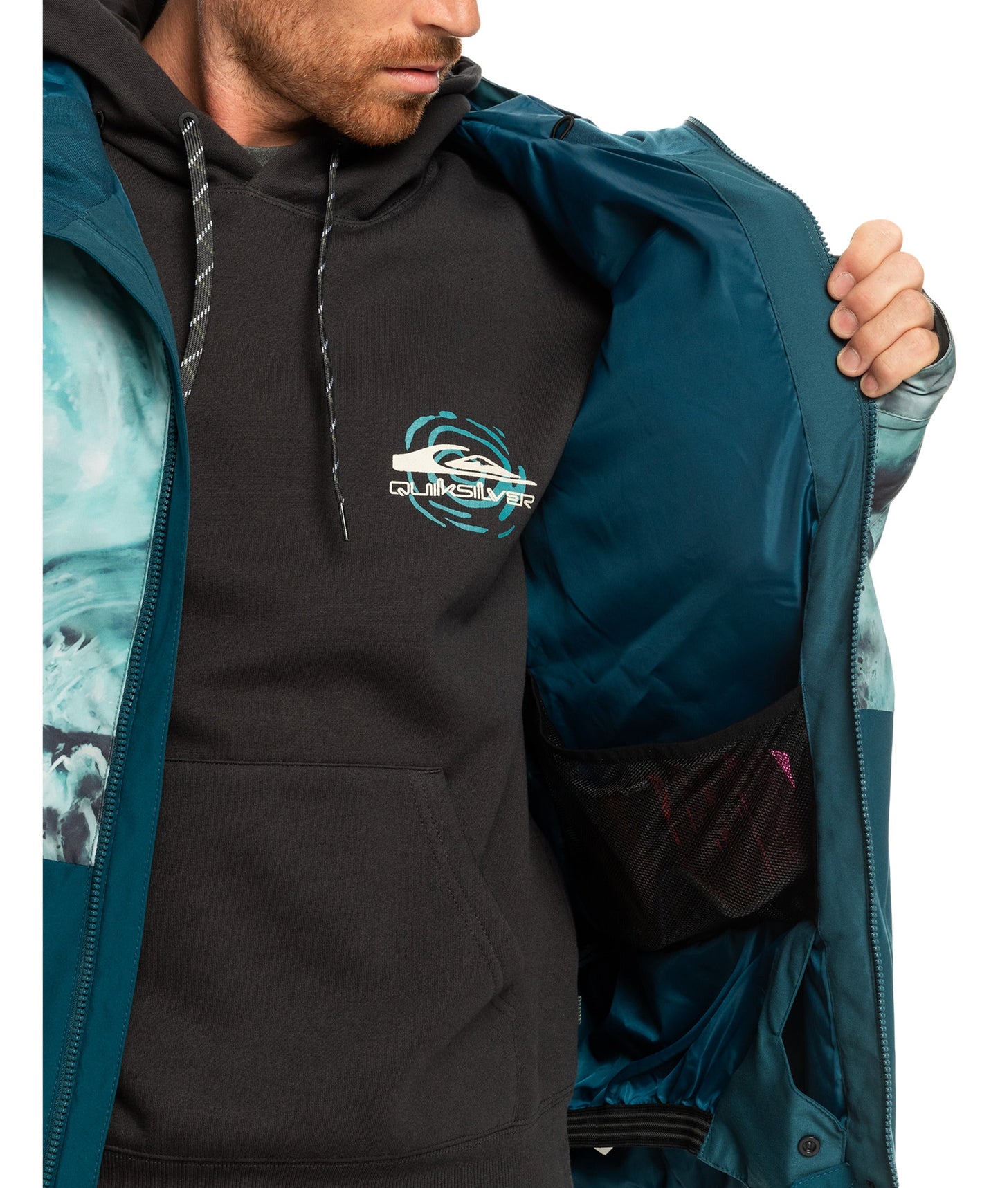 Quiksilver Mission Printed Jacket - 88 Gear