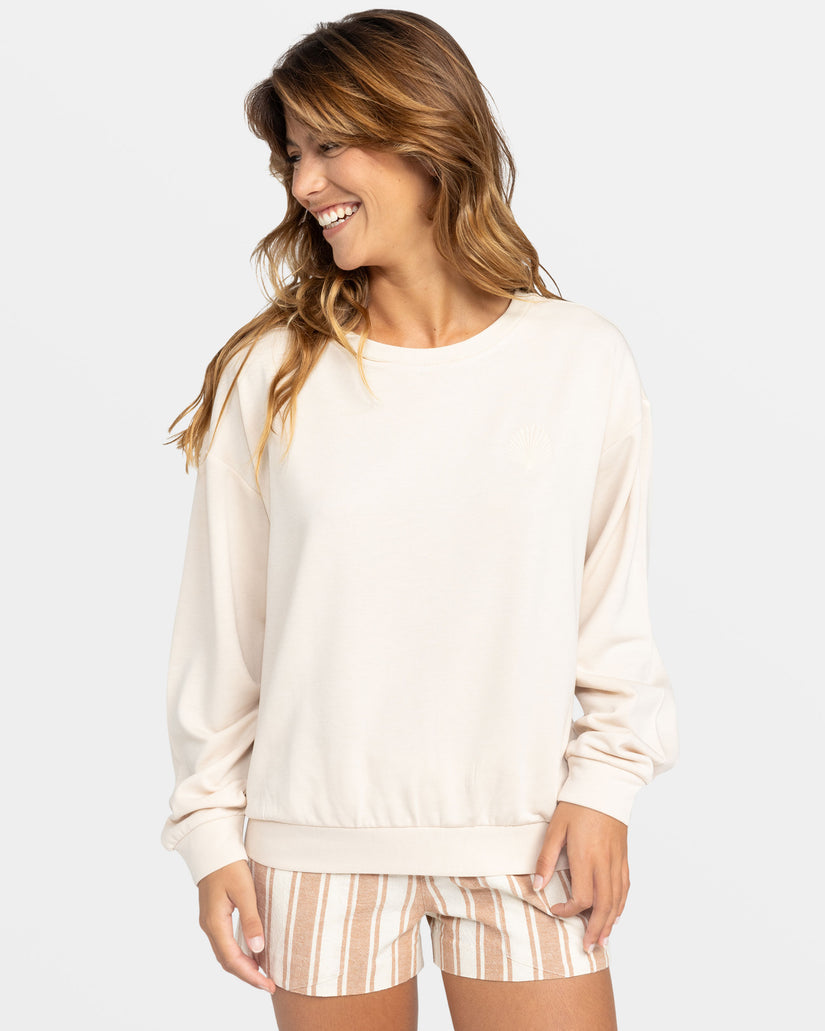 Roxy Surfing By Moonlight Pullover Sweatshirt