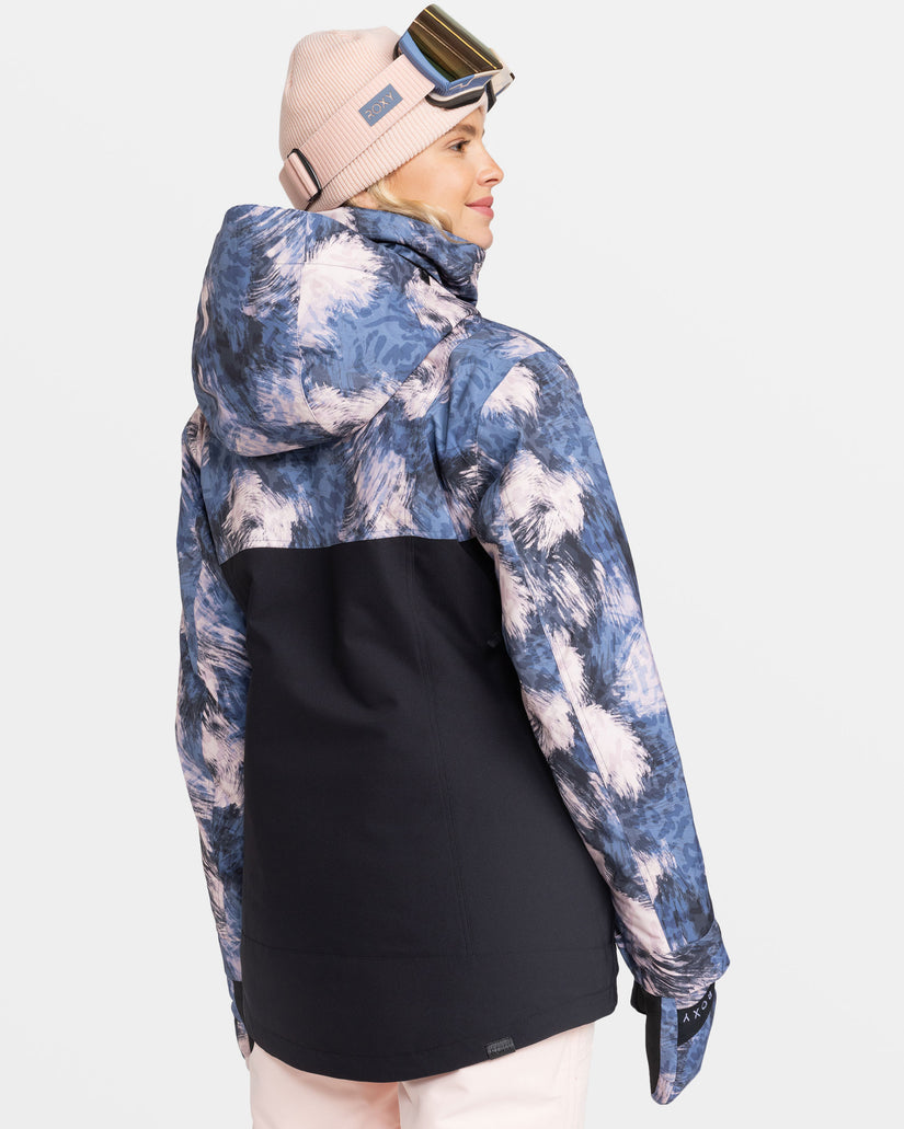 Roxy Dawnrae Parka Snow Jacket - Wild Wind Darknight