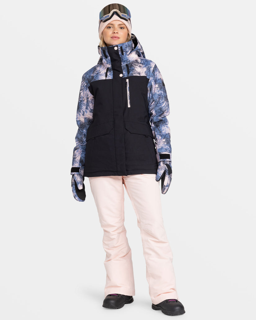 Roxy Dawnrae Parka Snow Jacket - Wild Wind Darknight
