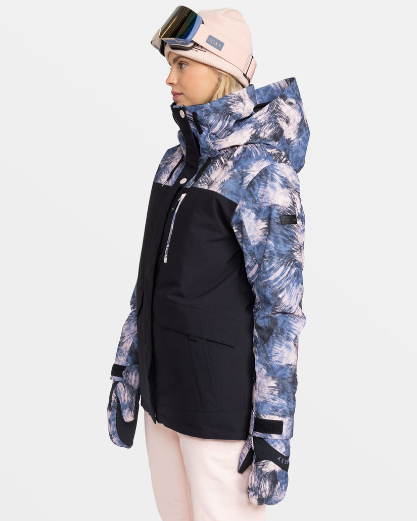 Roxy Dawnrae Parka Snow Jacket - Wild Wind Darknight