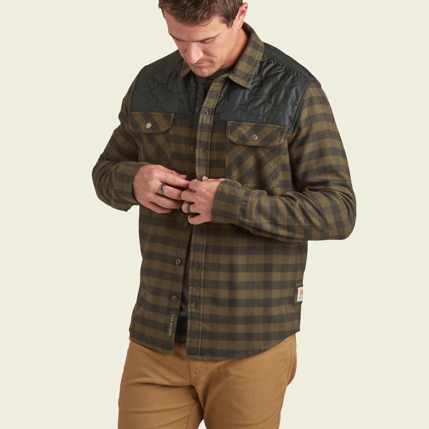 Howler Brothers Quintana Quilted Flannel - 88 Gear