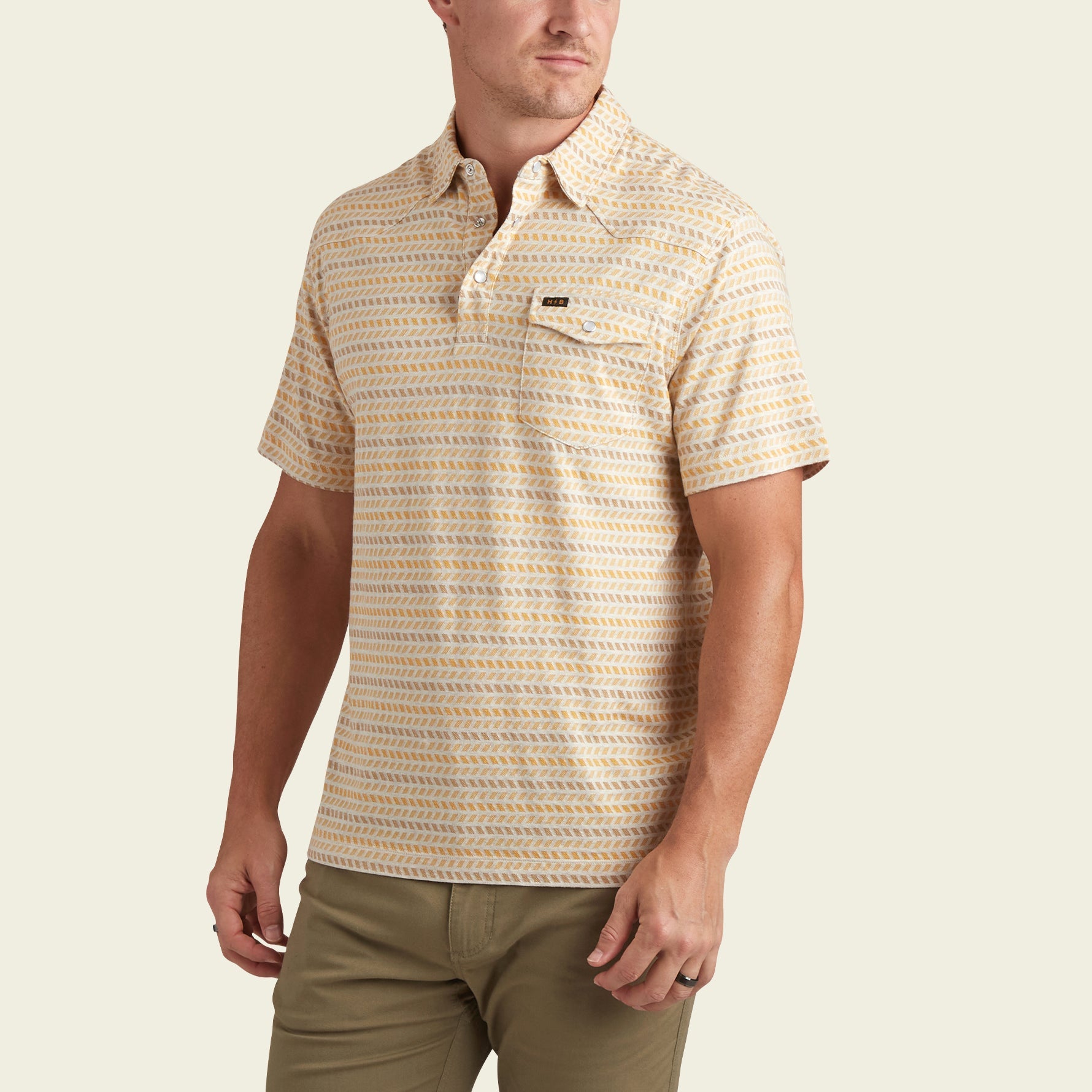 Howler Brothers Ranchero Jacquard Polo - 88 Gear