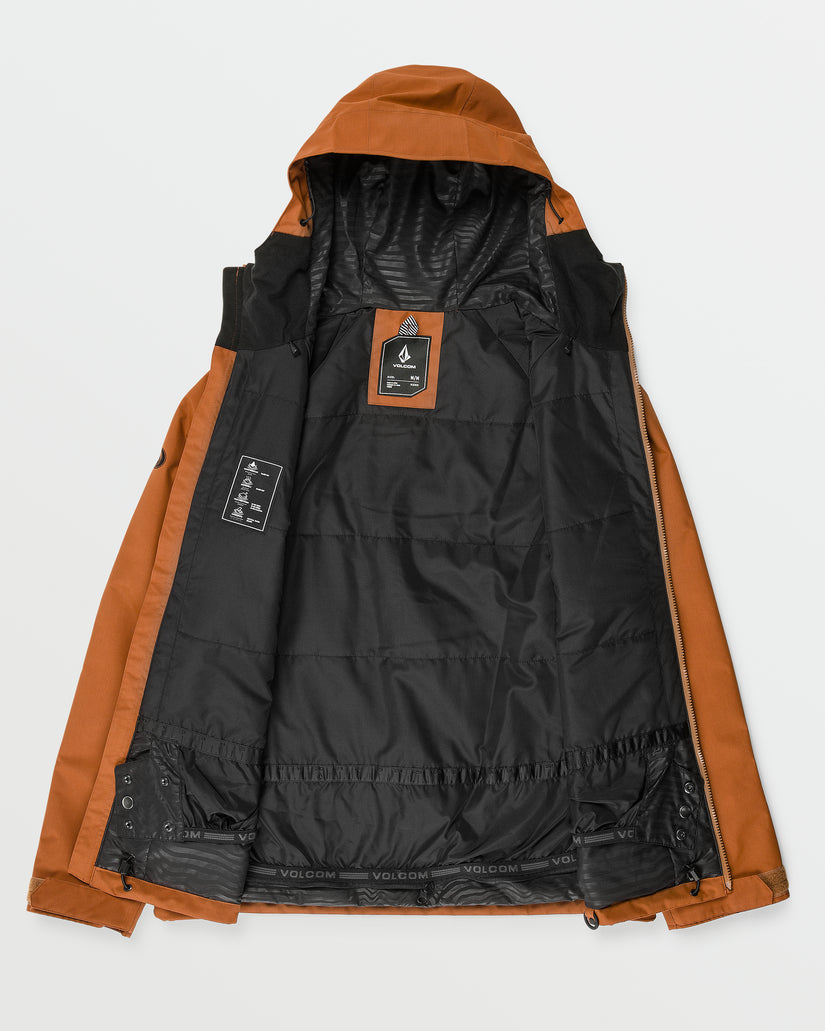Volcom Men's 2836 Insulated Jacket - Caramel