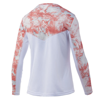 Huk Womens Icon X Mossy Oak Fracture Long Sleeve - 88 Gear