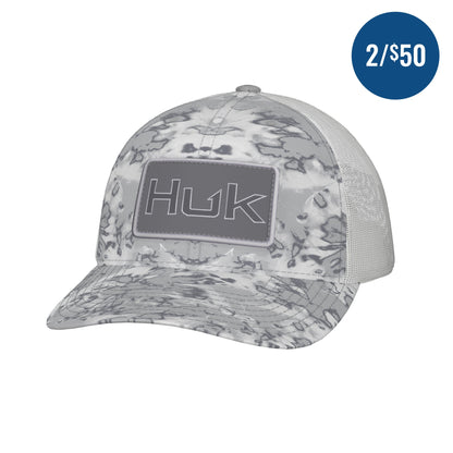 Huk Fin Flats Trucker Hat - 88 Gear