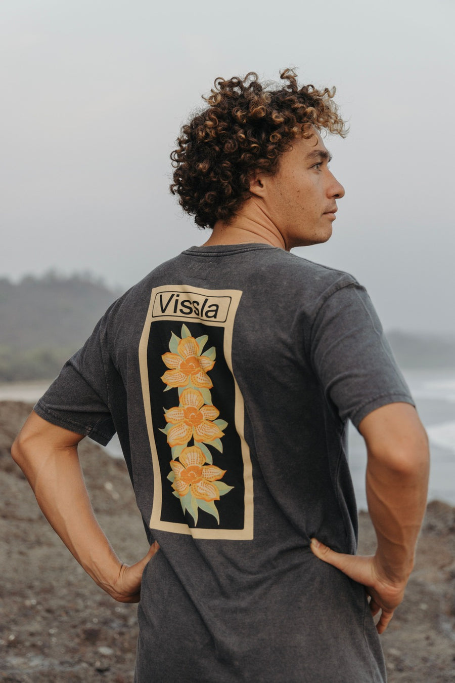 Vissla Pupukea Pay Phone Cosmic Wash Short Sleeve Tee