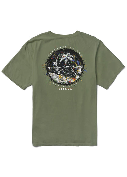Vissla Skull Island  Organic Pocket Tee