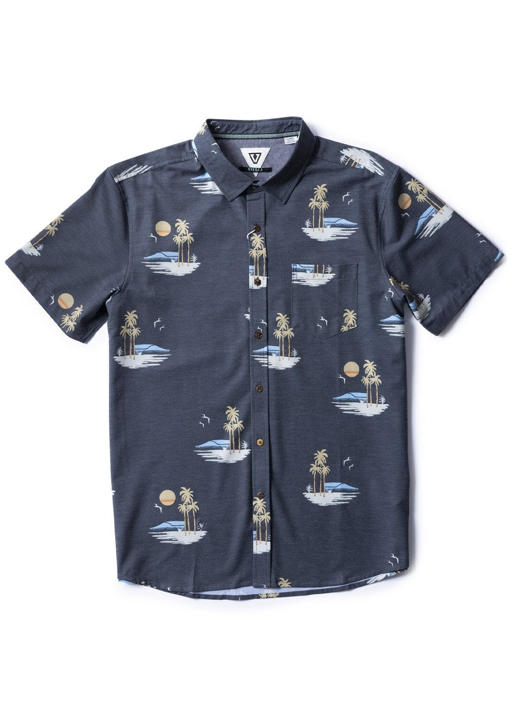 Vissla Tres Palmas Eco Short Sleeve Shirt
