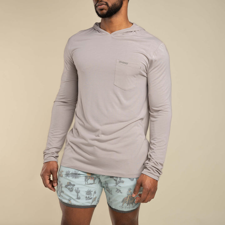 Sendero Yucatan Bamboo Hoodie Tech Shirt