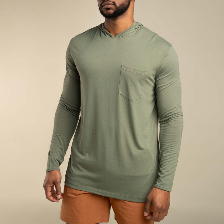 Sendero Yucatan Bamboo Hoodie Tech Shirt