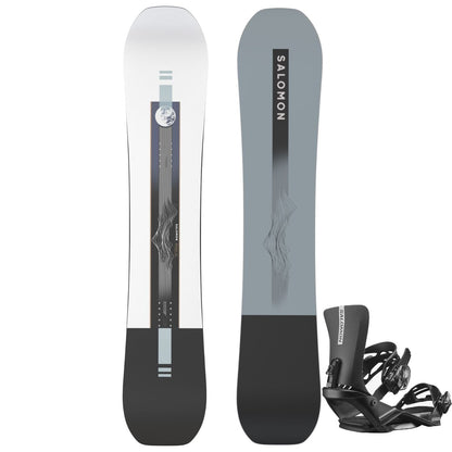 Salomon Sight Snowboard and Rhythm Bindings 2025