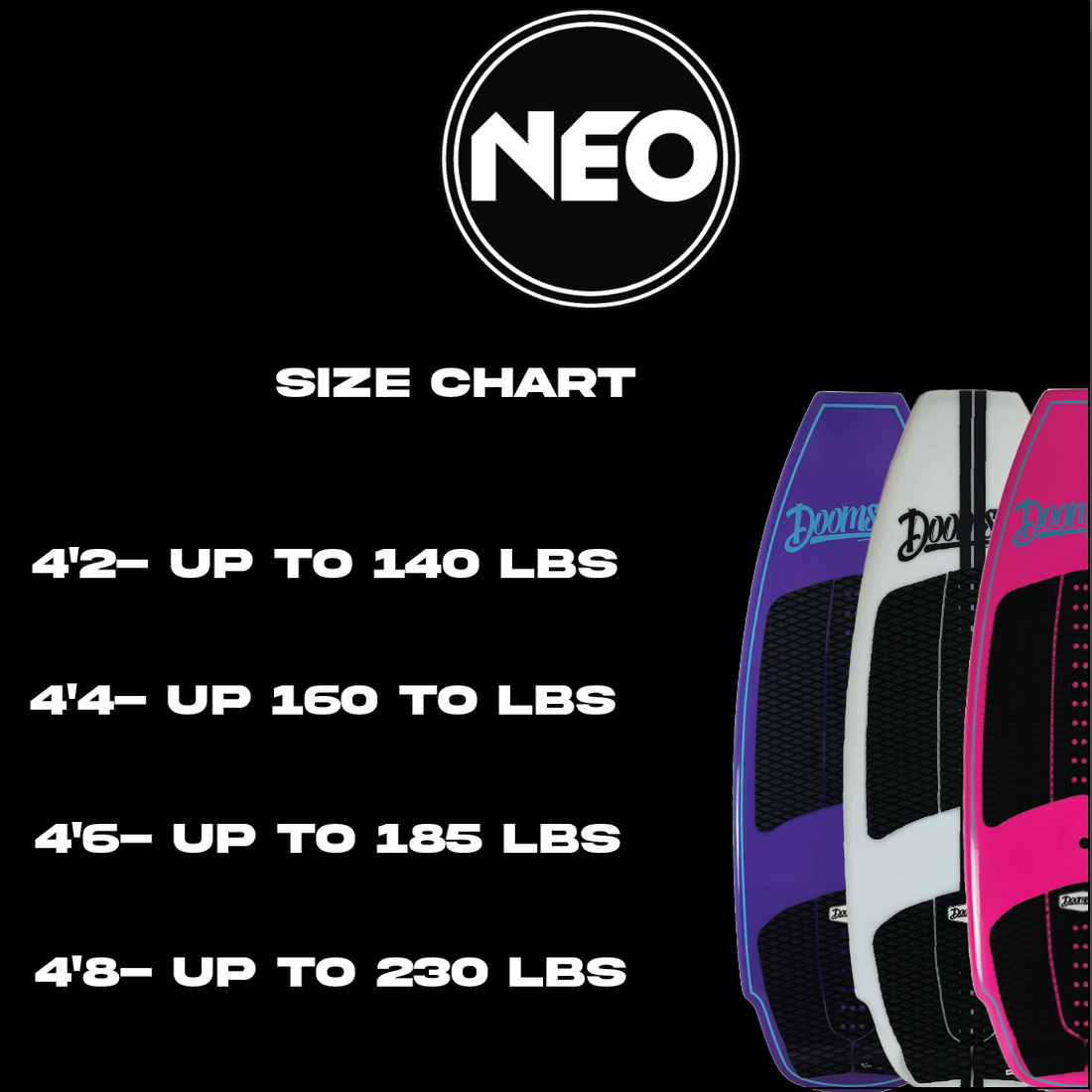 Doomswell Neo Wakesurf Board 2025