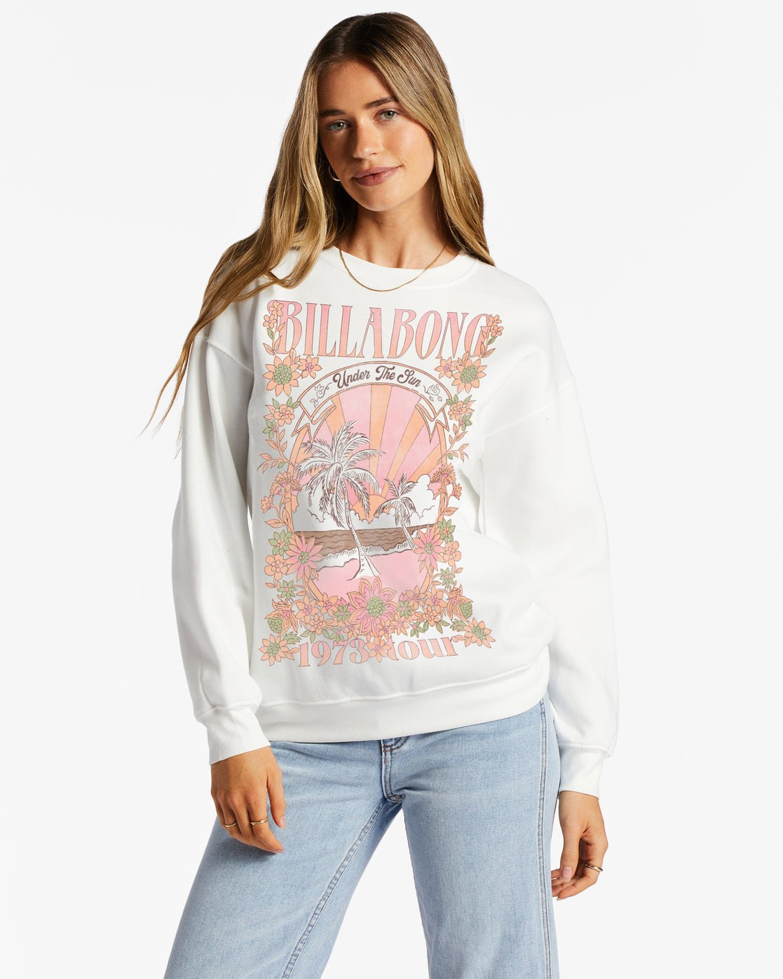 Billabong Ride The Wave Oversized Crew - 88 Gear