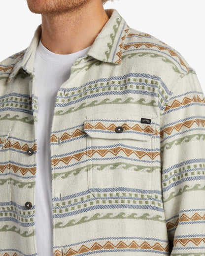 Billabong Offshore Jacquard Flannel Shirt - 88 Gear