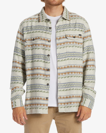 Billabong Offshore Jacquard Flannel Shirt - 88 Gear