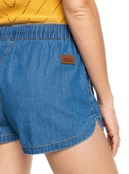 Roxy New Impossible Denim Mid Shorts