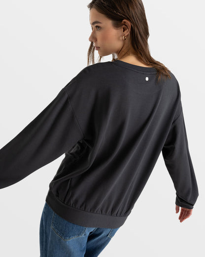 Roxy Surfing By Moonlight Pullover Sweatshirt