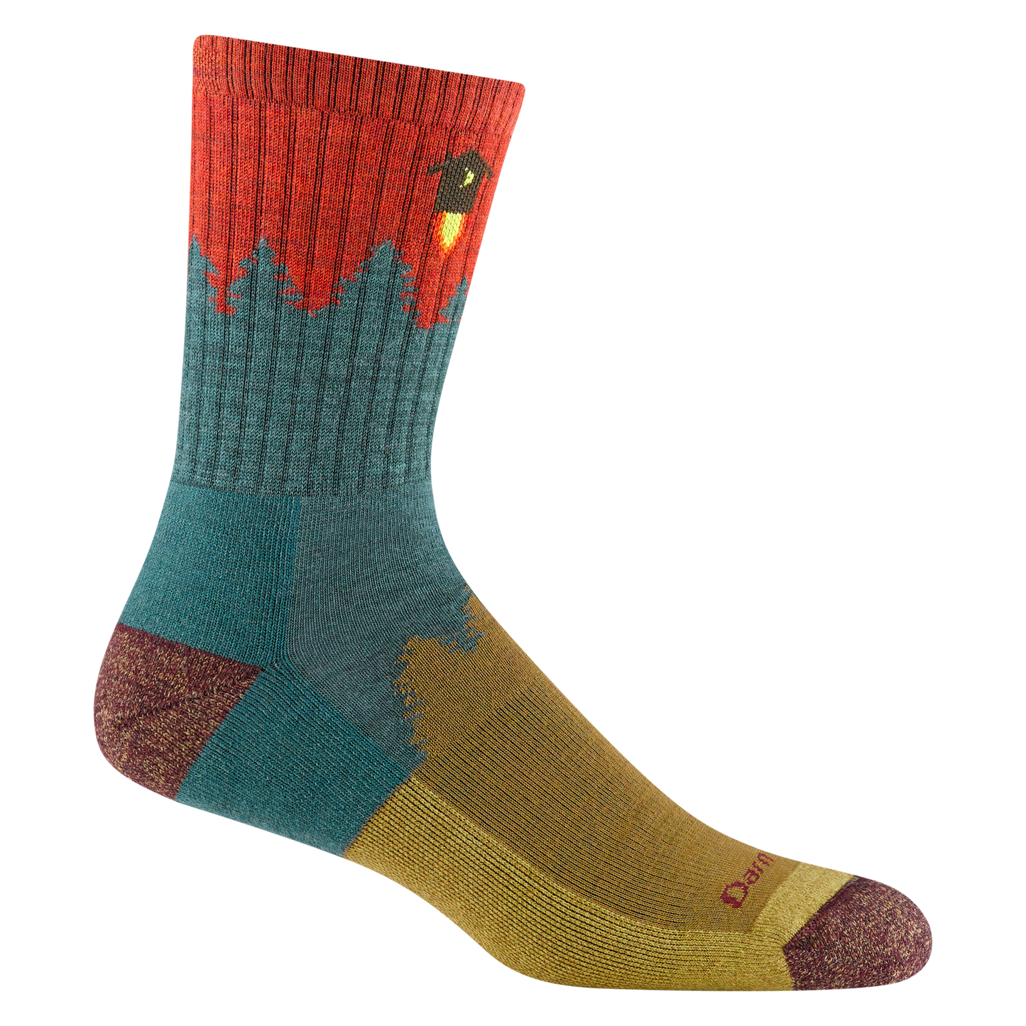 Darn Tough Number 2 Micro Crew  Midweight Hiking Sock