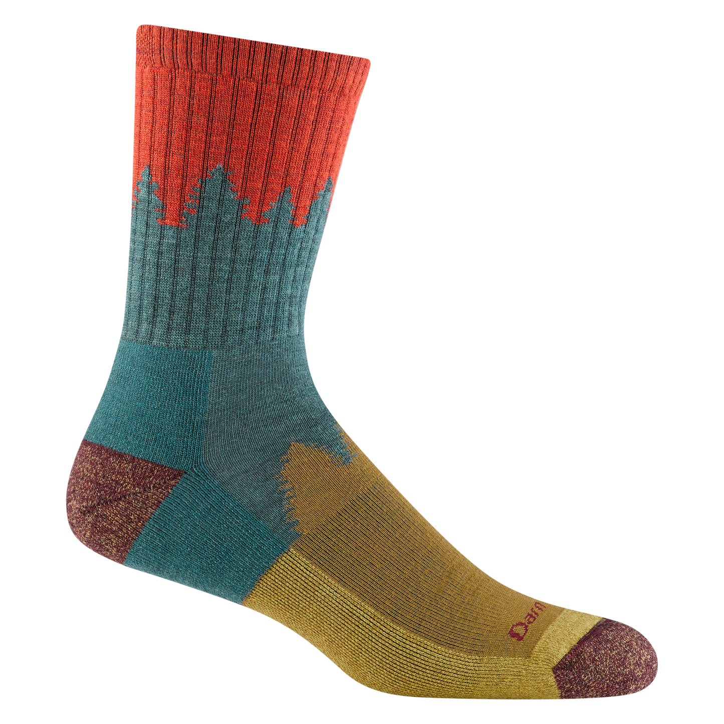Darn Tough Number 2 Micro Crew  Midweight Hiking Sock