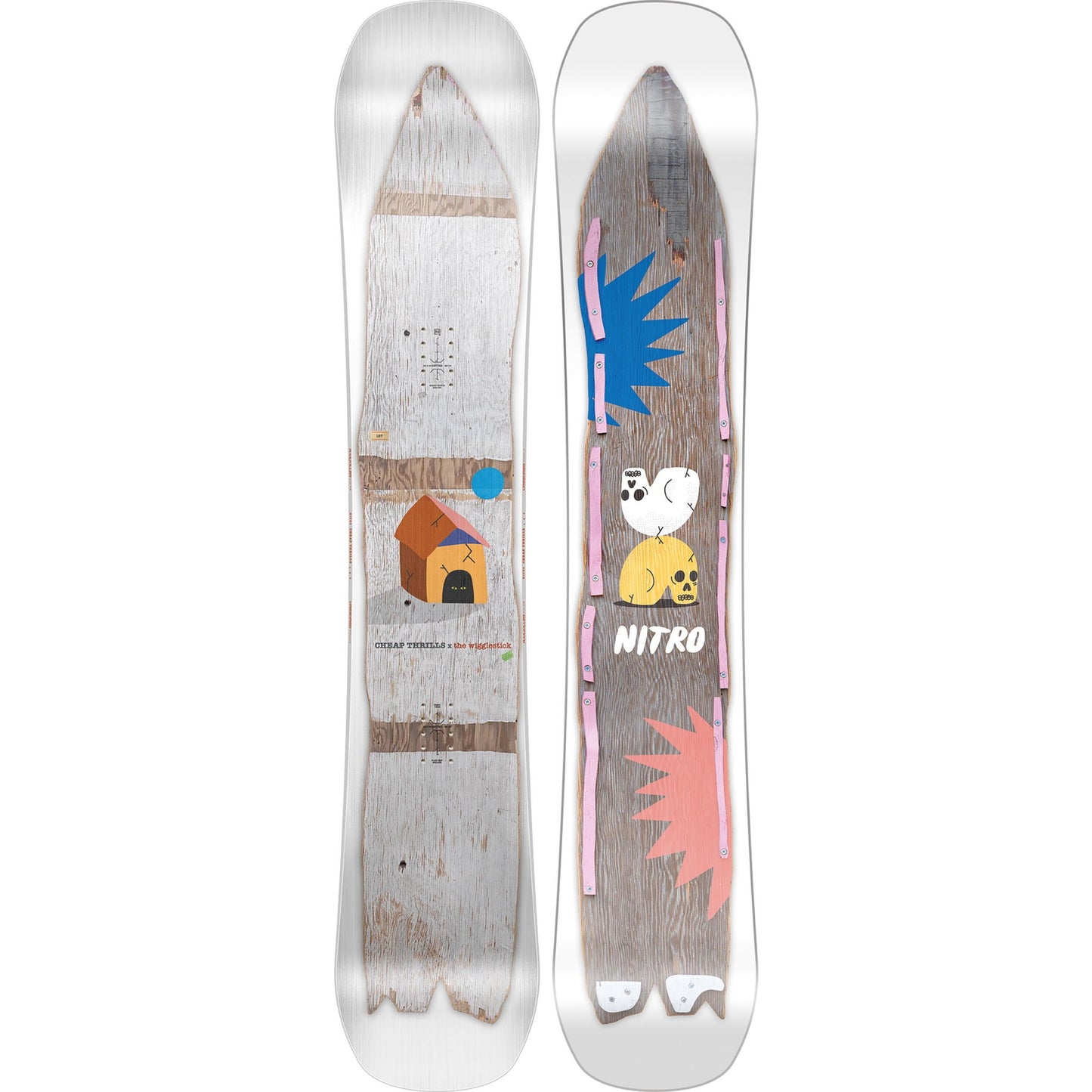 Nitro Cheap Thrills Snowboard 2024 - 88 Gear