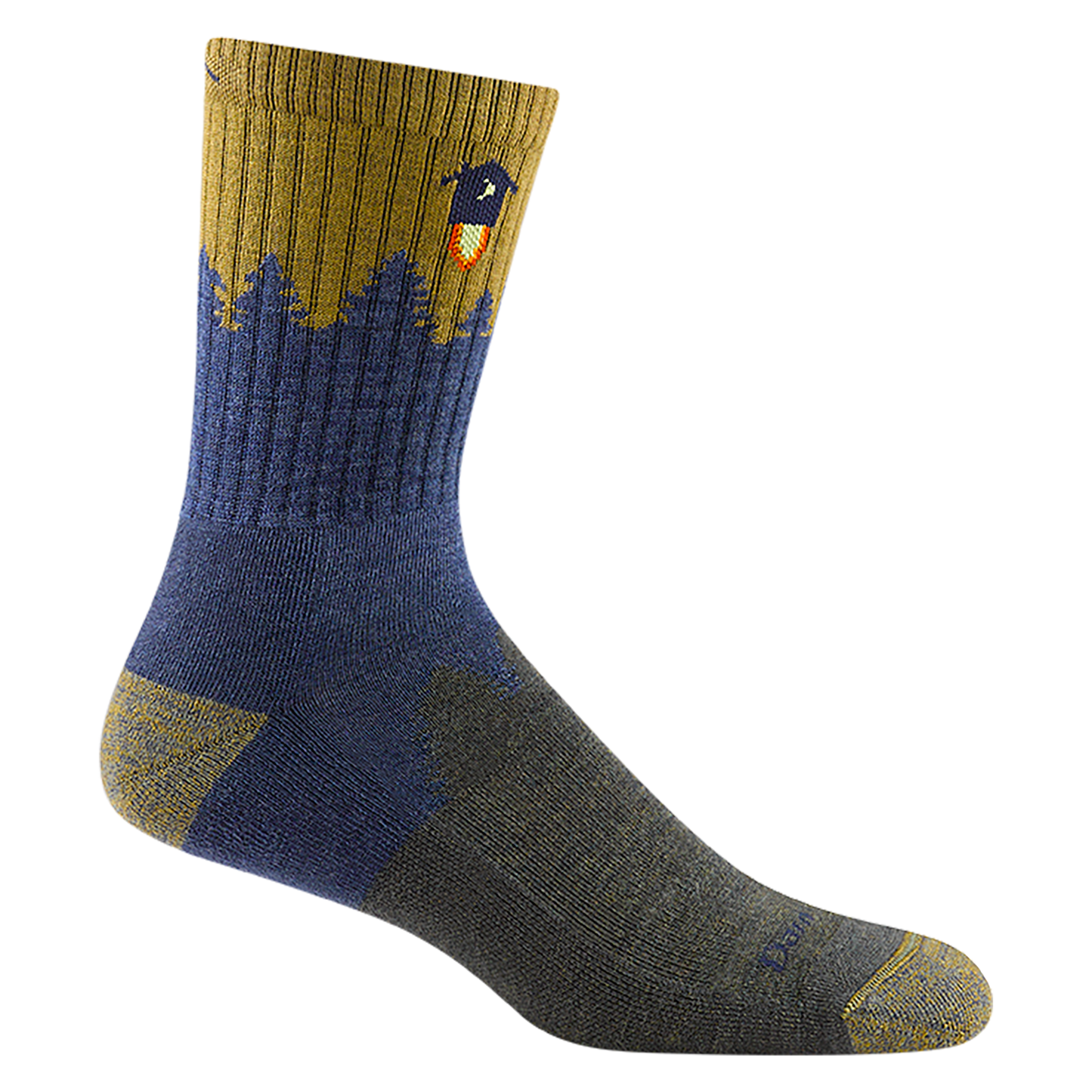 Darn Tough Number 2 Micro Crew  Midweight Hiking Sock