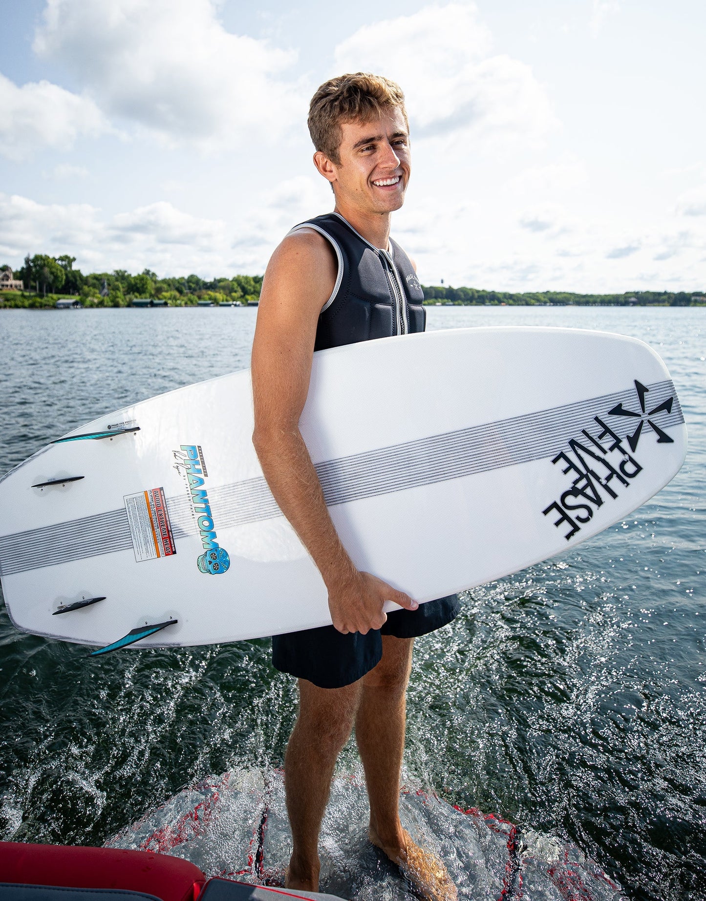 Phase Five Phantom Wakesurf Board 2024 - 88 Gear