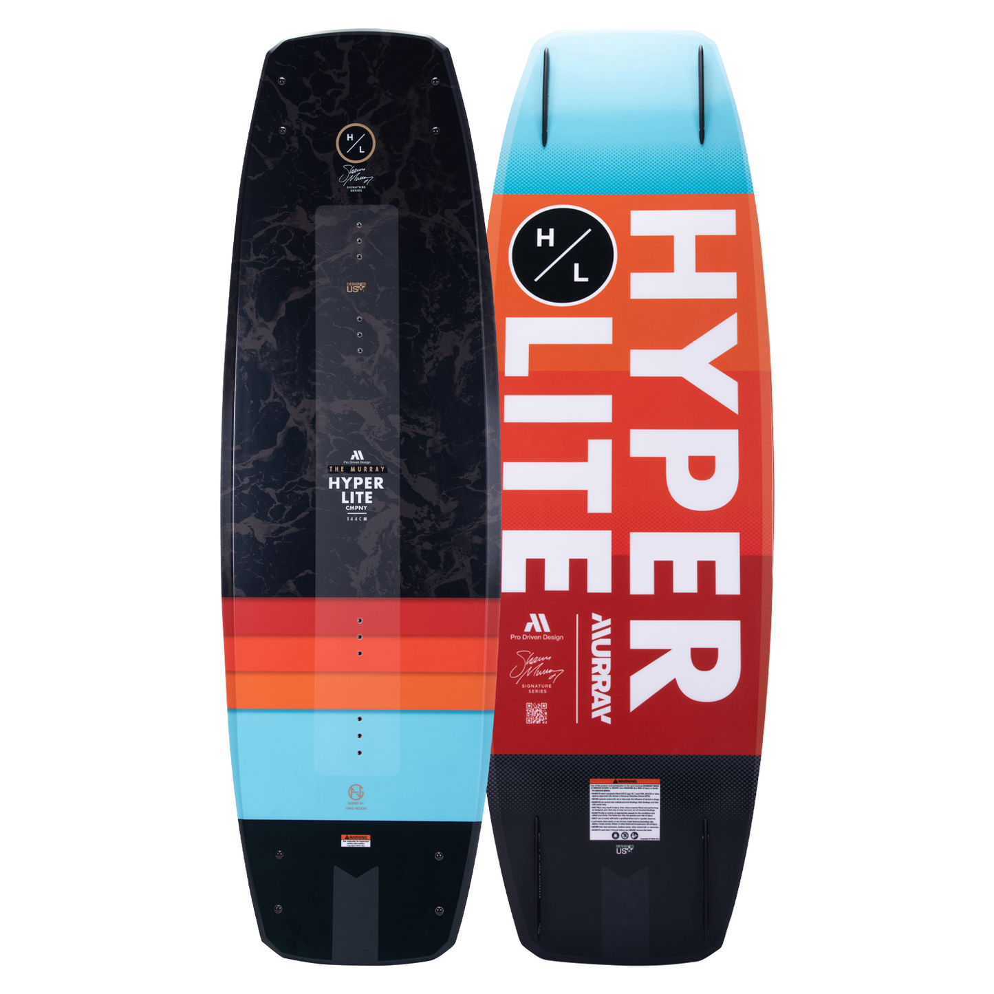 Hyperlite Murry Wakeboard with Team Bindings - 88 Gear