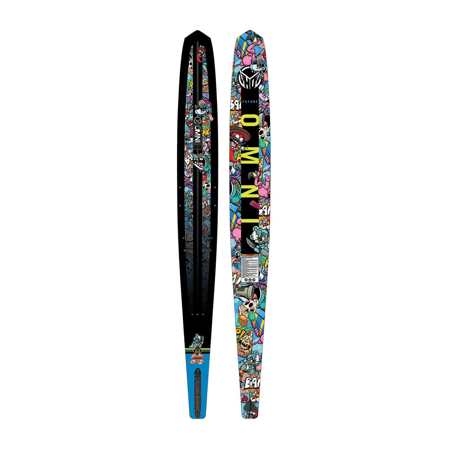 HO Future Omni Wacky Toons Slalom Water Ski