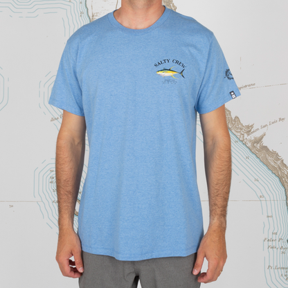 Salty Crew Ahi Mount Blue Heather S/S Standard Tee
