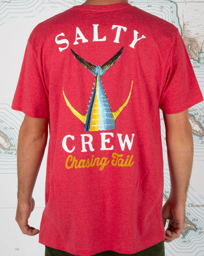 Salty Crew Tailed Red Heather S/S Standard Tee